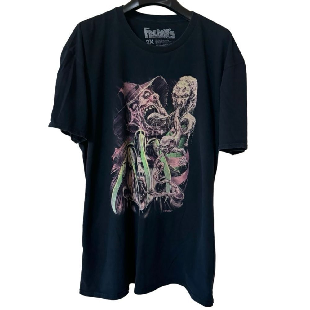 Fright Rags Freddy’s Coming For You Limited Edition Graphic Shirt Sz 2X